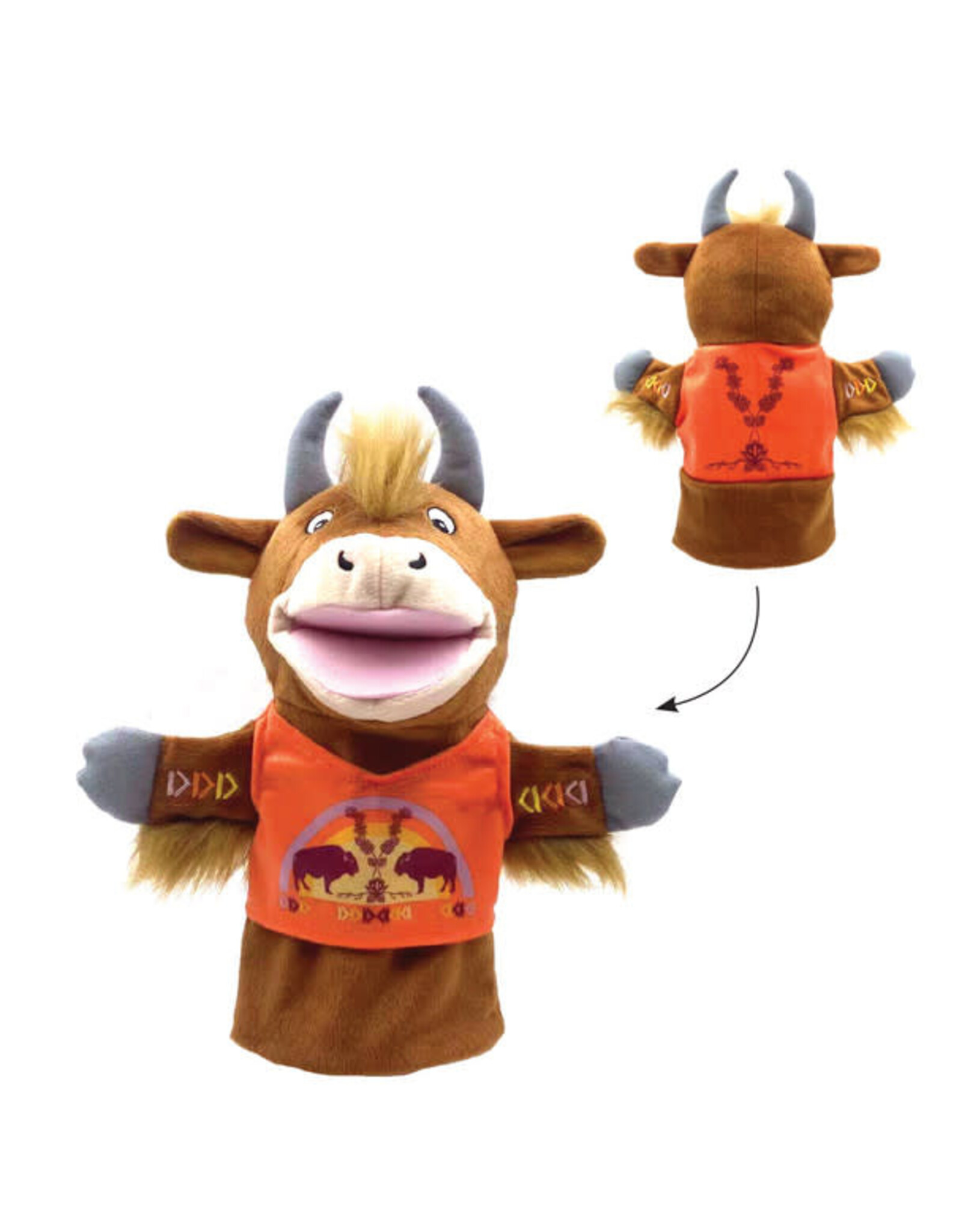 Native Northwest Native Northwest Bobo the Buffalo Puppet