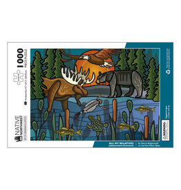 Native Northwest All My Relatives (Indinawemaaganidag) 1000pc