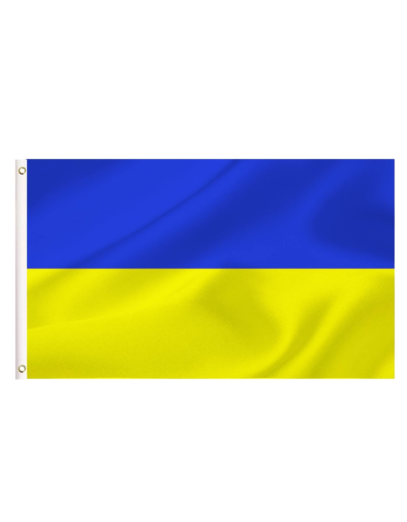 Large 3’x5′ Ukraine Flag – Plain