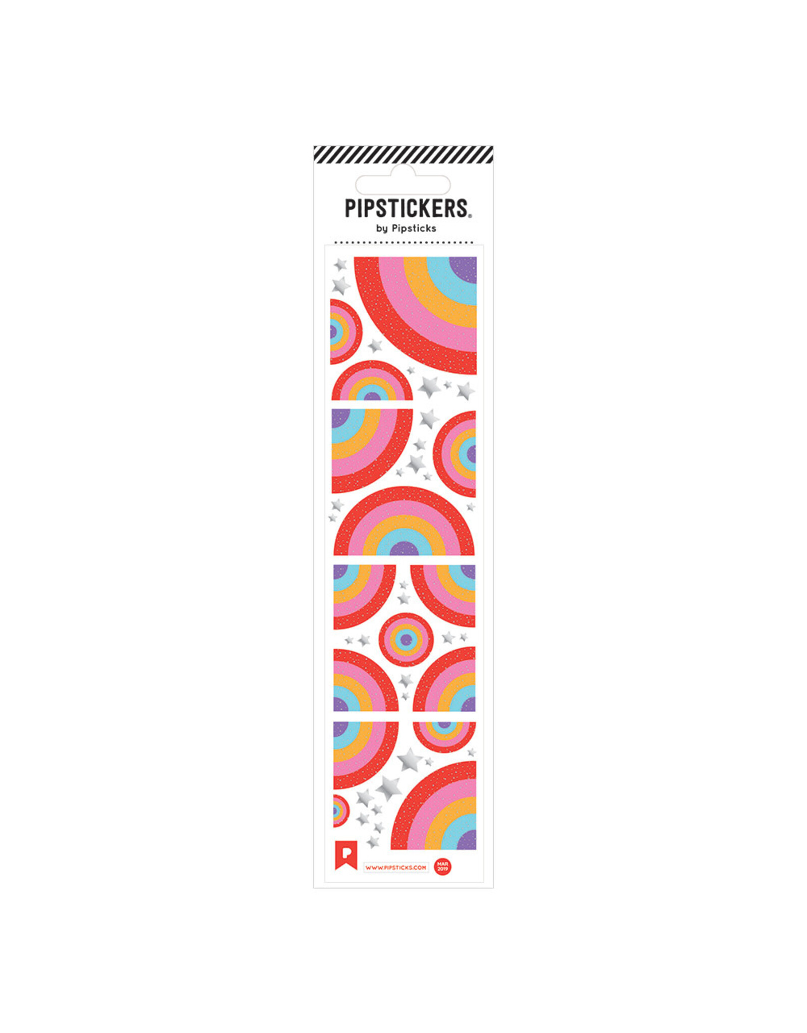 Pipsticks A Rainbow Of Many Shapes Stickers