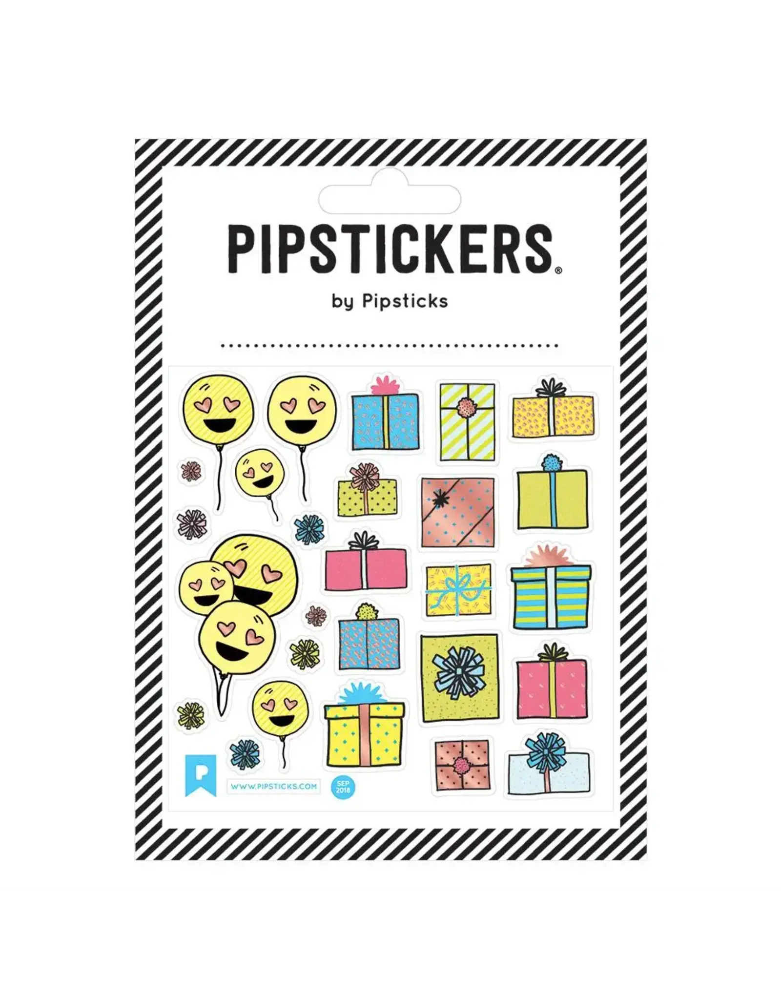 Pipsticks Where's the Party? Stickers