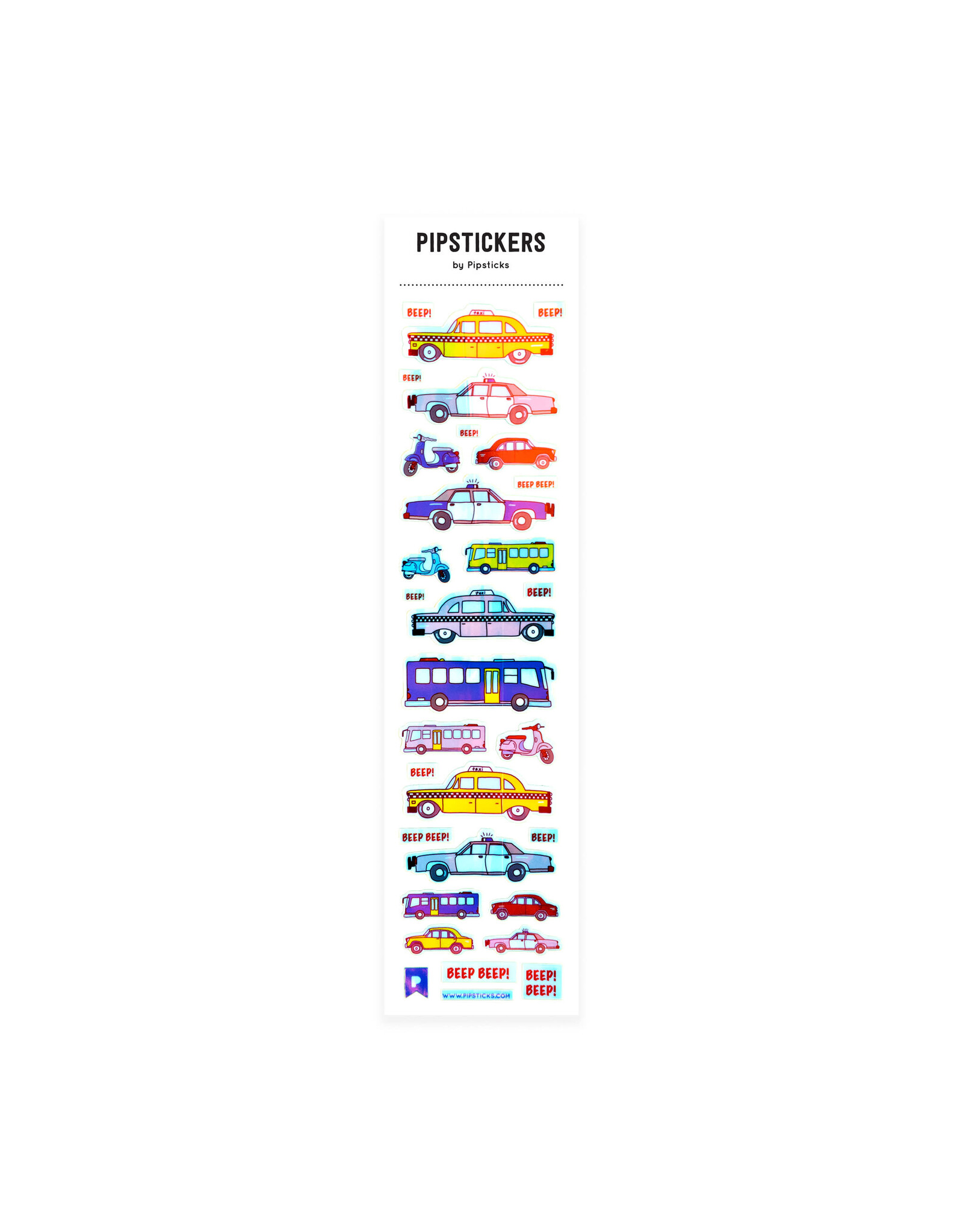 Pipsticks On The Move Stickers
