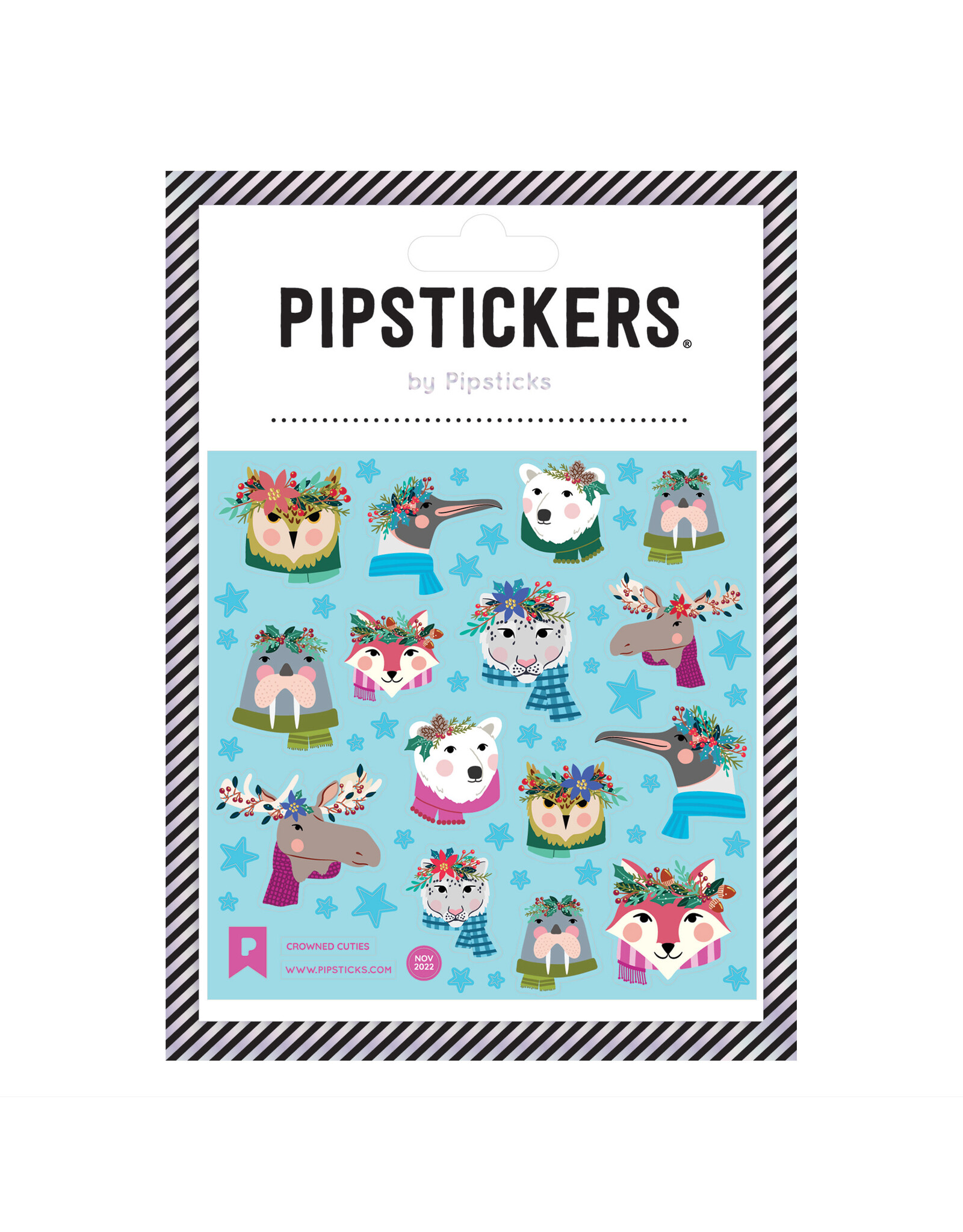 Pipsticks Crowned Cuties Stickers