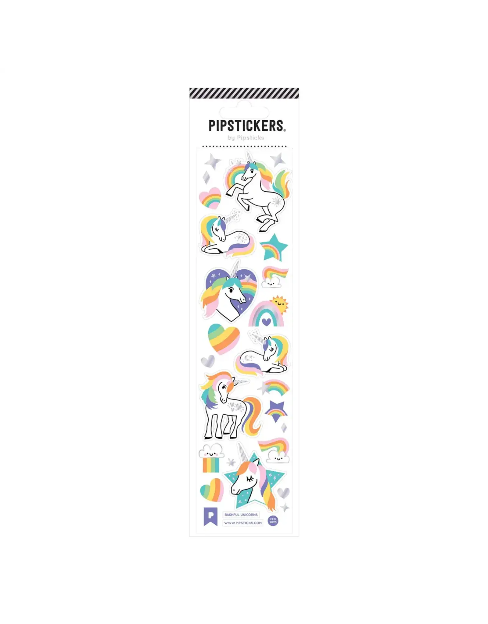 Pipsticks Bashful Unicorns Stickers