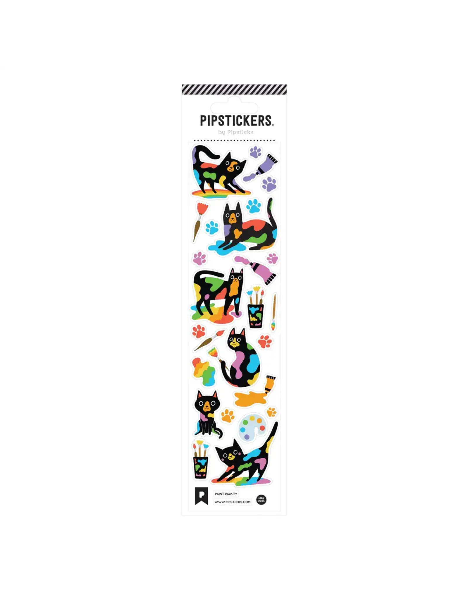 Pipsticks Paint Pawty Stickers