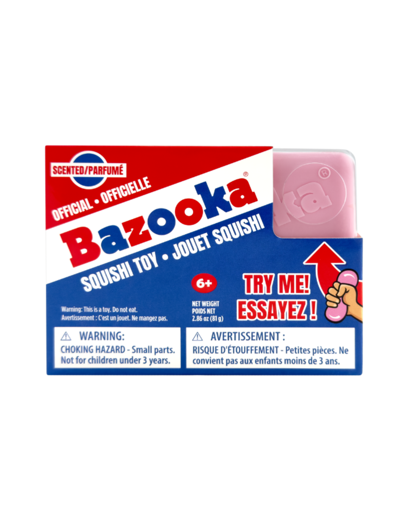 Bazooka Gum Scented Squishi Toy