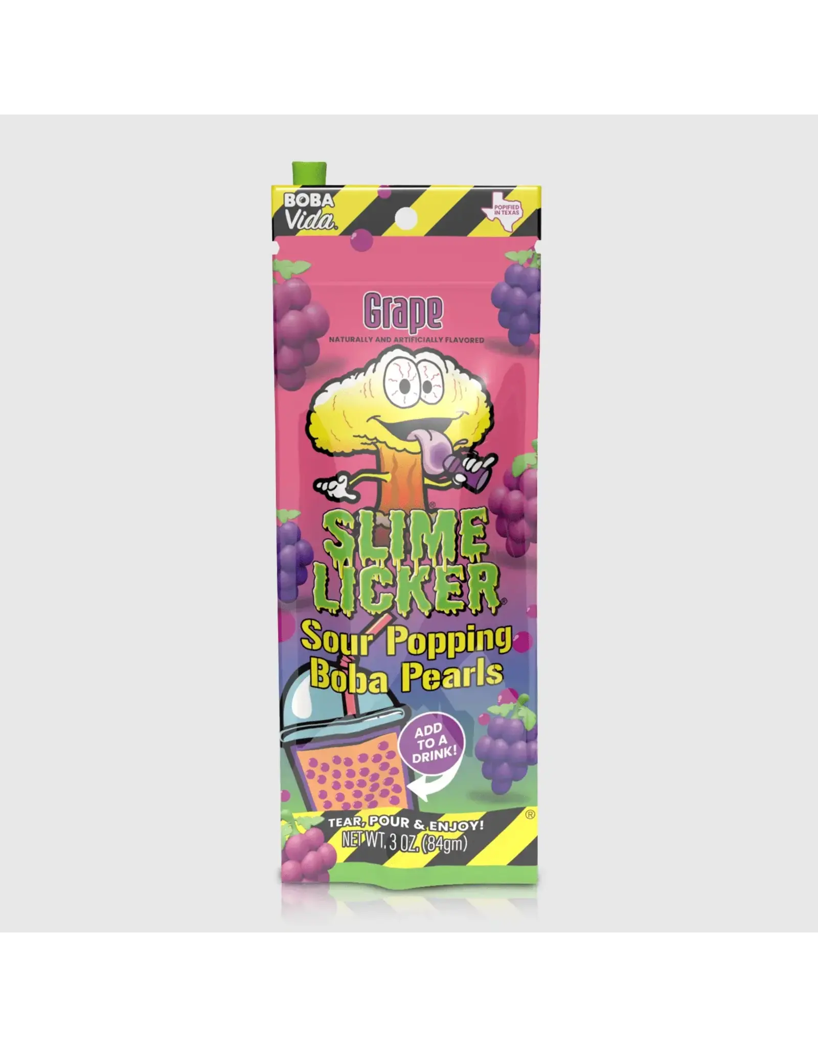Sour Slime Licker Boba (Grape)
