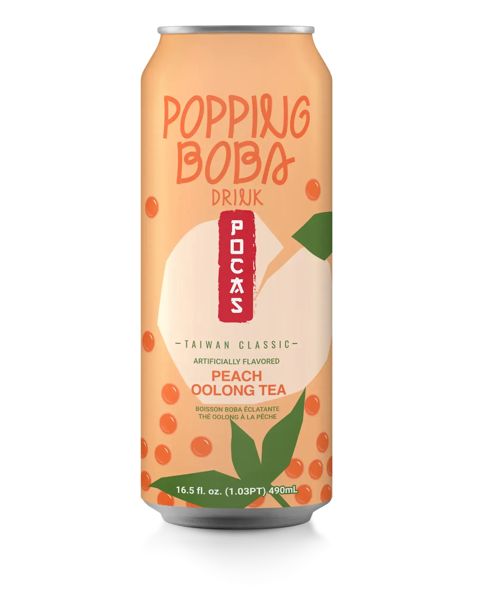 Boba Can - Peach Oolong Tea