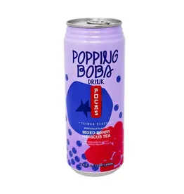 Boba Can - Mixed Berry Hibiscus Tea