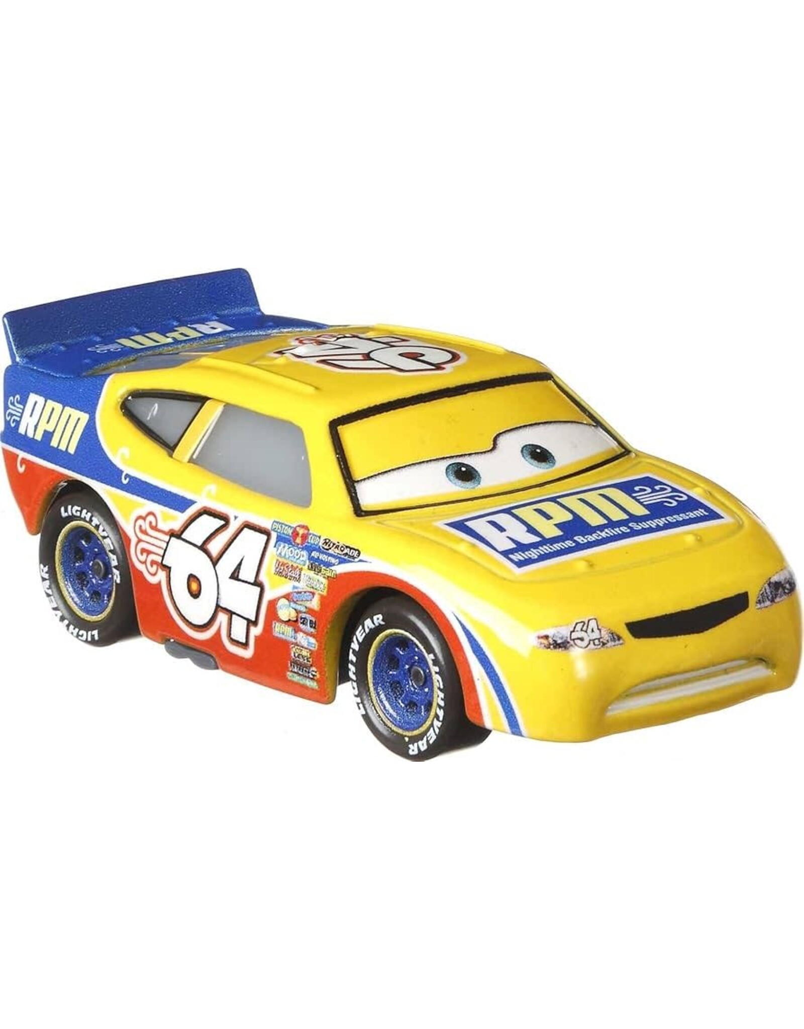 Mattel Disney Cars: Winford Bradford Rutherford Car