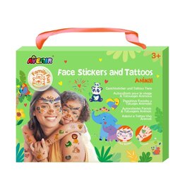 Fancy Me Face Stickers & Tattoos - Animal
