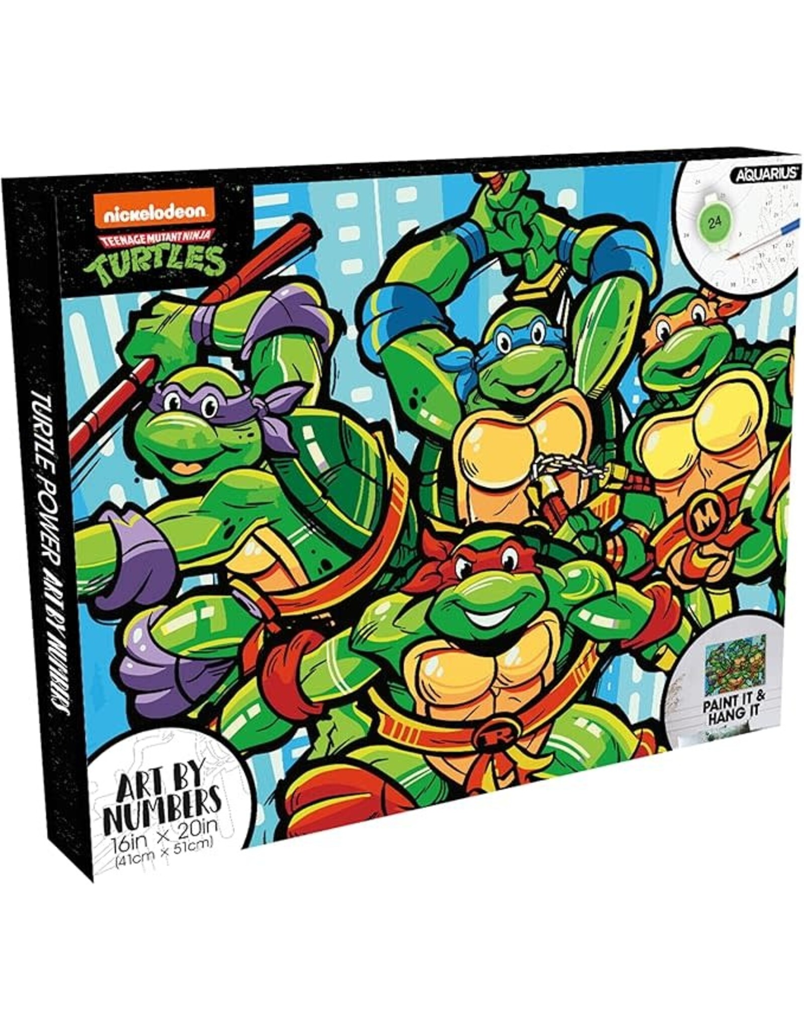 TMNT Art By Numbers