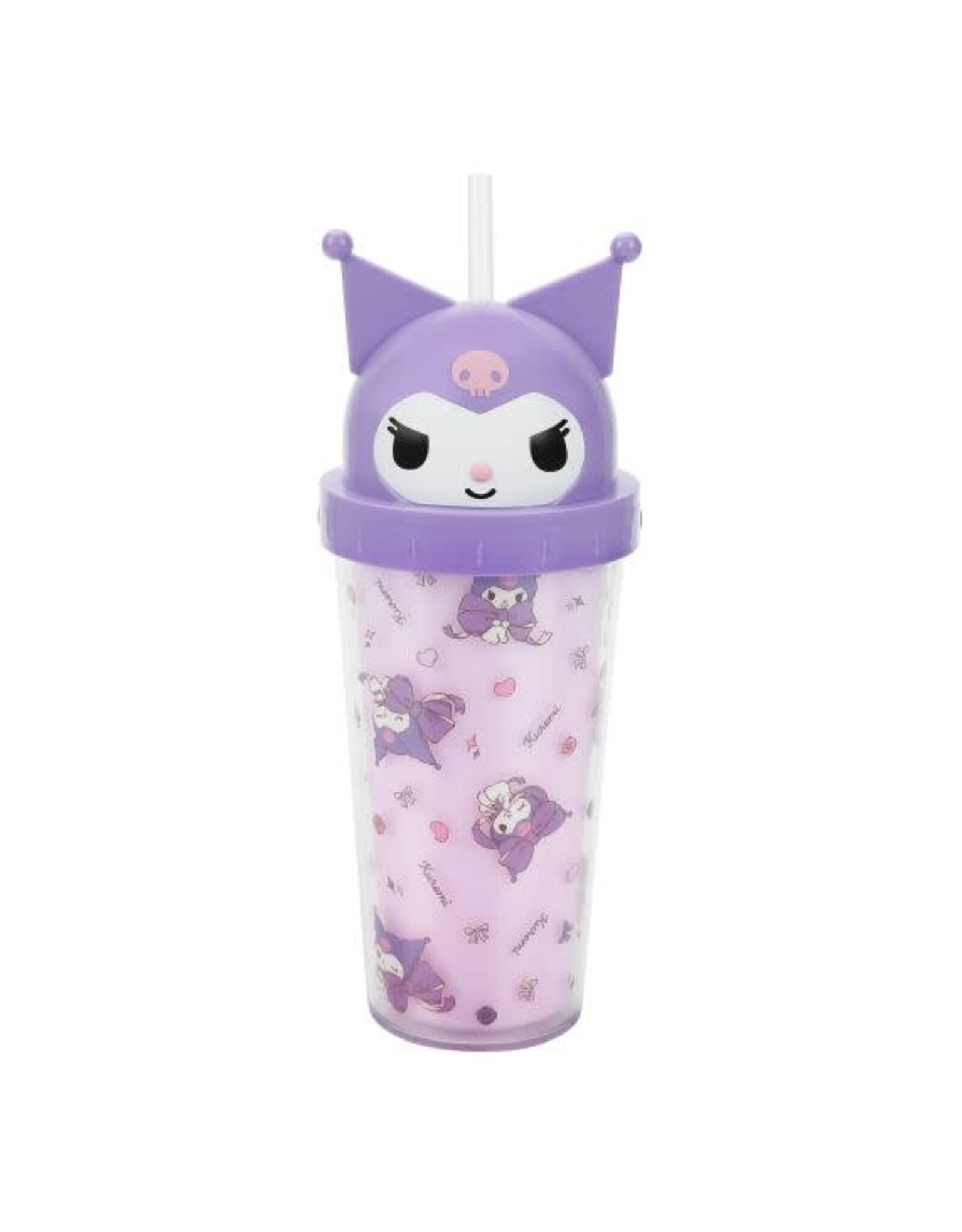 Kuromi– 20oz Header Cup With Straw