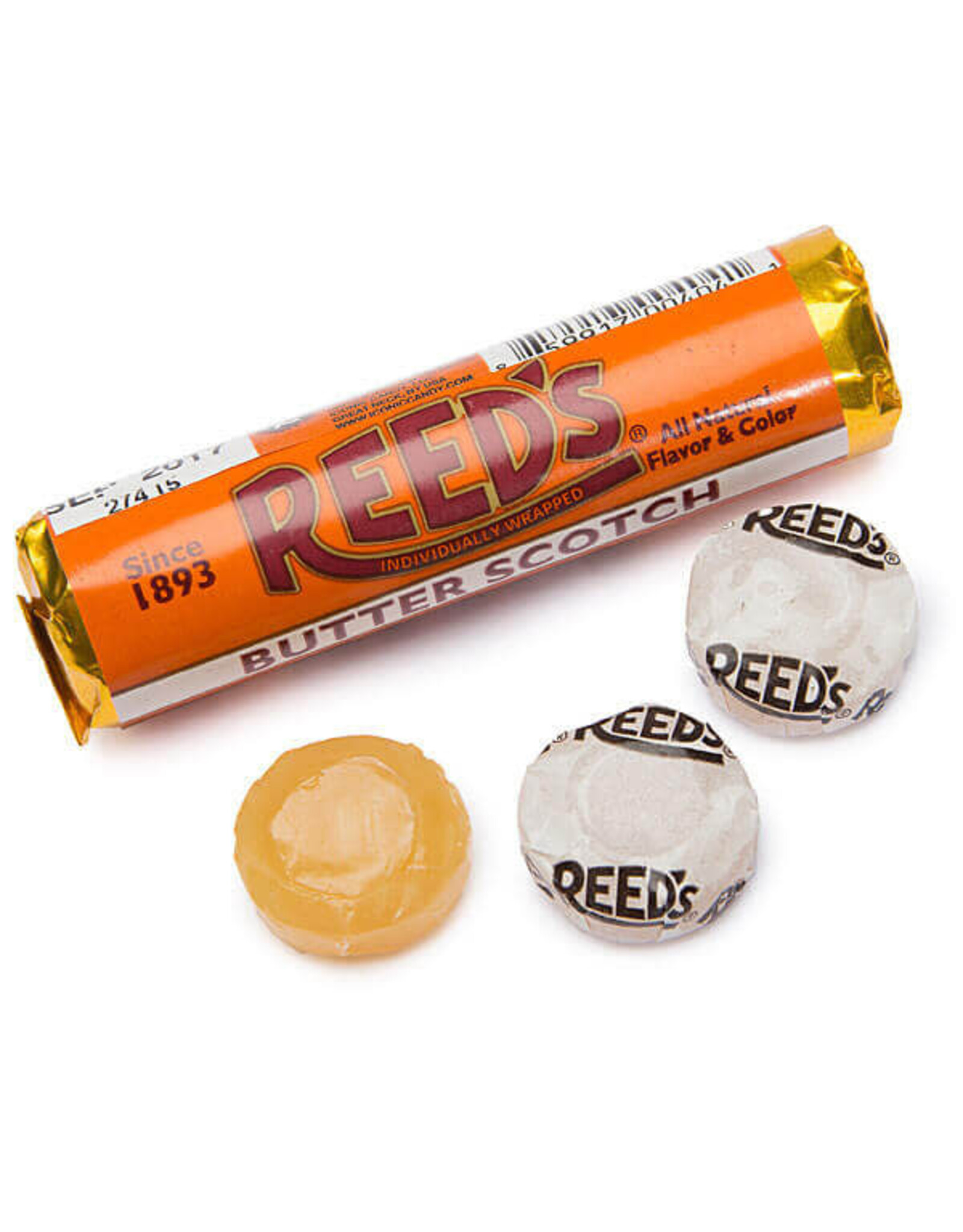 Reed's Candy Rolls Butterscotch