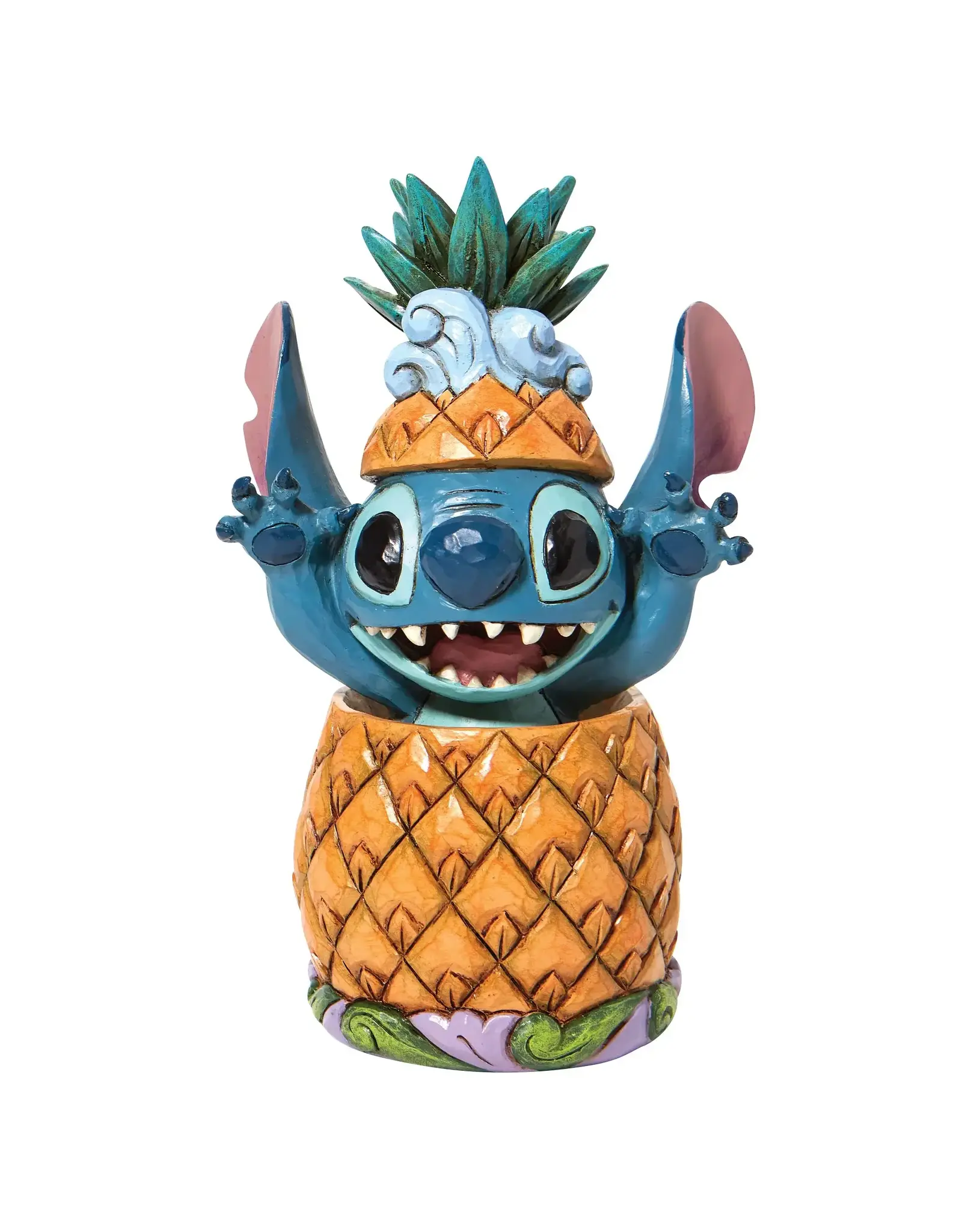 Jim Shore Stitch in a Pineapple "Pineapple Pal"