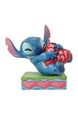 Jim Shore Stitch Hugging Heart "Heart Struck"