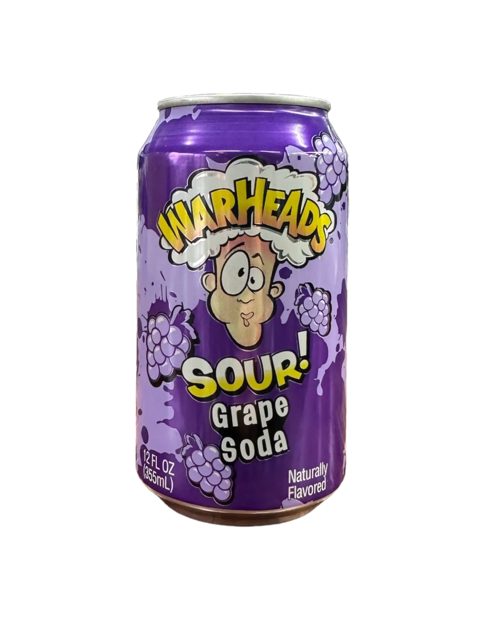 Warheads Sour Grape Soda