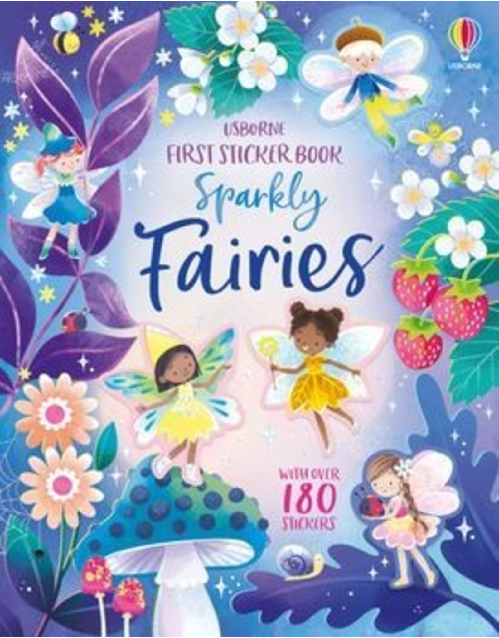 Usborne First Sticker Book Sparkly Fairies