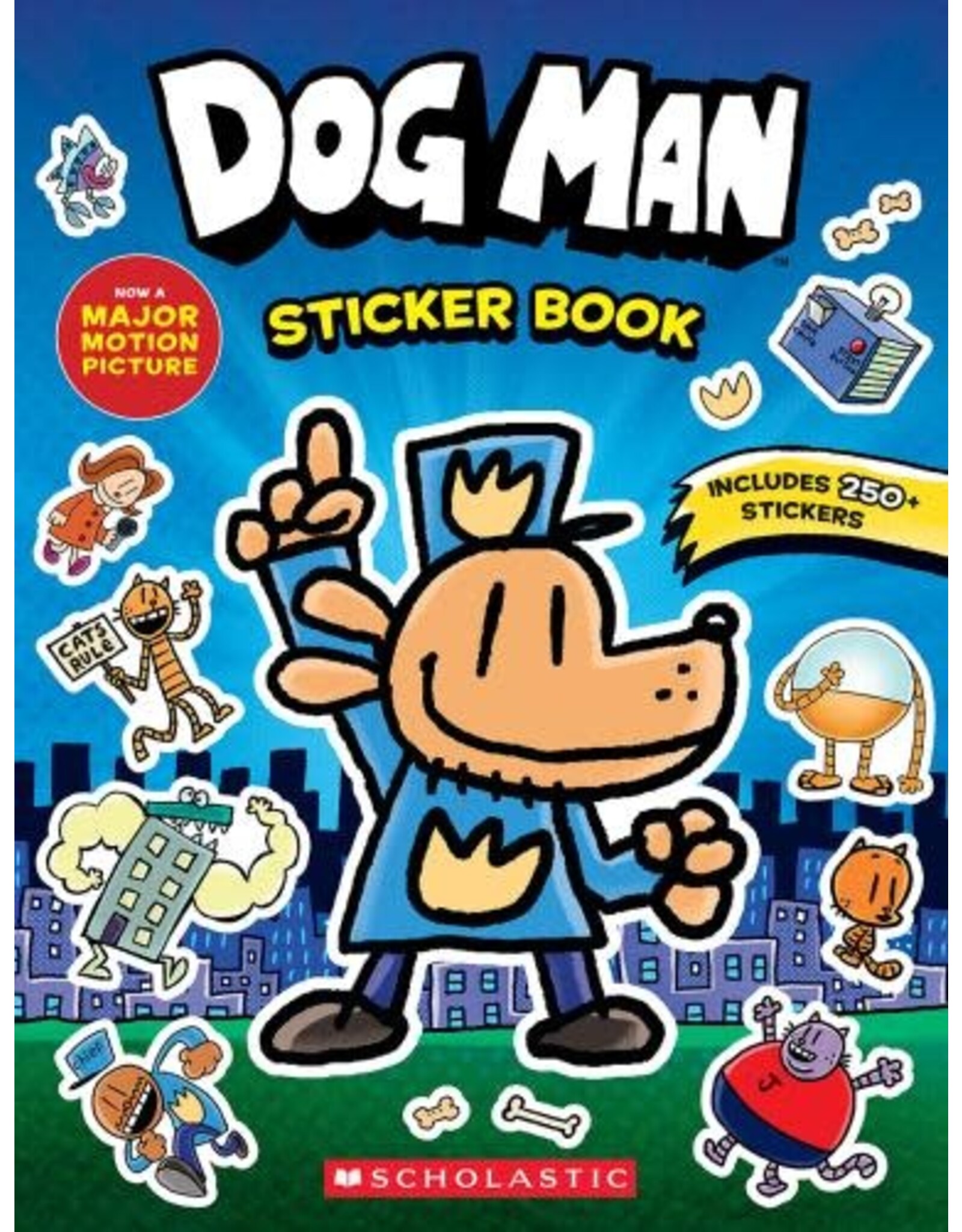 Scholastic Dog Man: Official Sticker Book