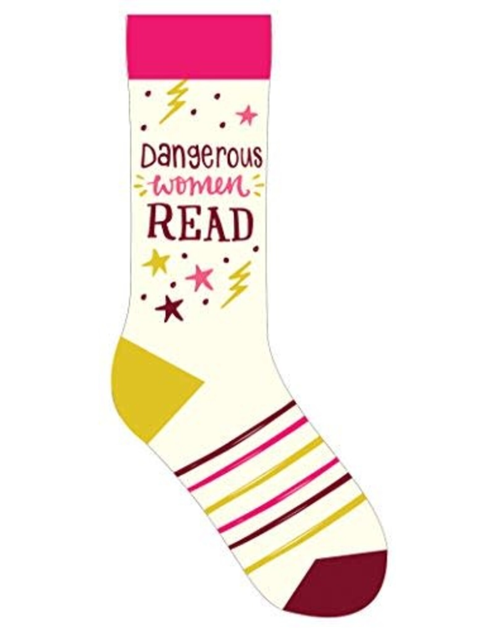 Dangerous Women Read Socks