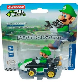 Pull & Speed Mario Kart Blister - Luigi