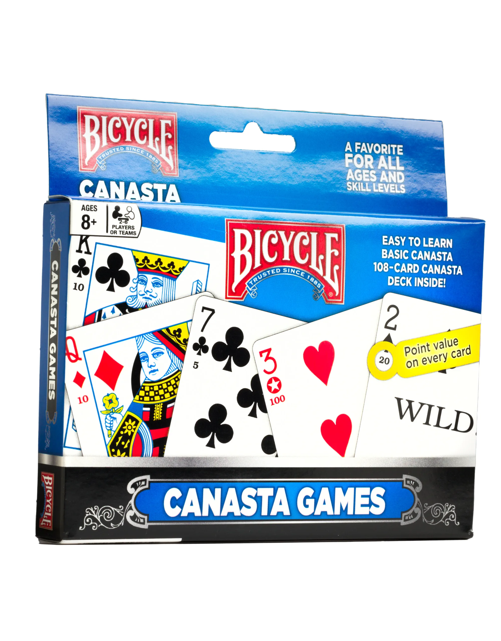 Bicycle Bicycle Canasta 2pk