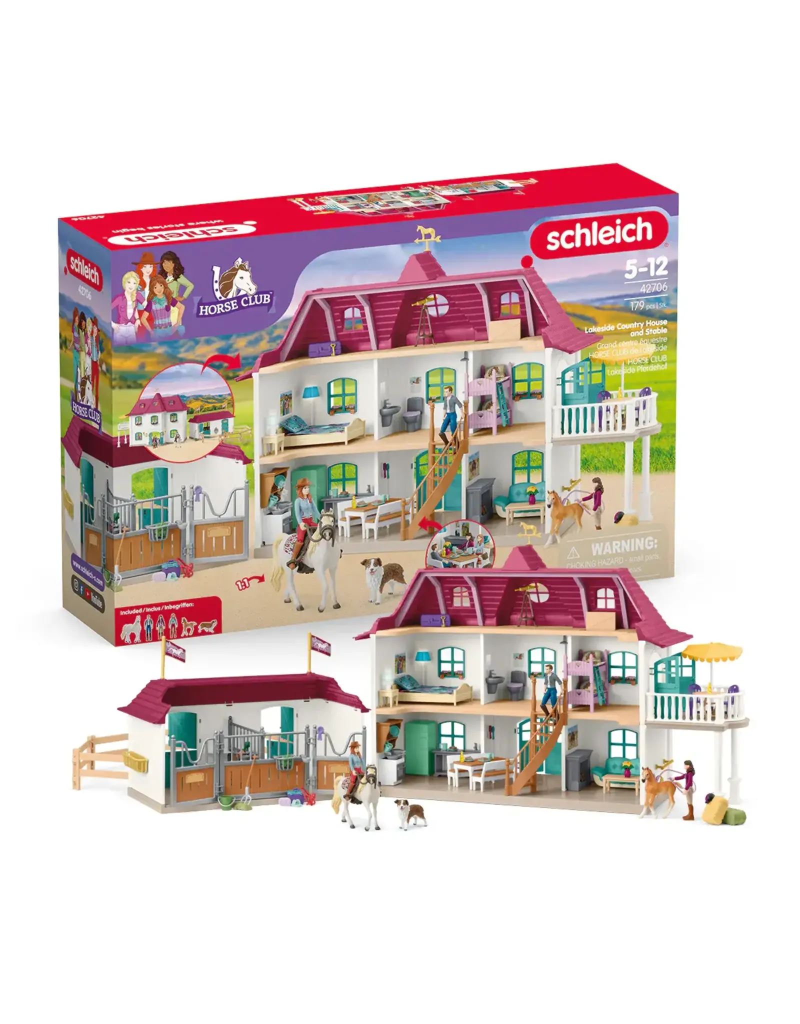 Schleich Lakeside Country House and Stable