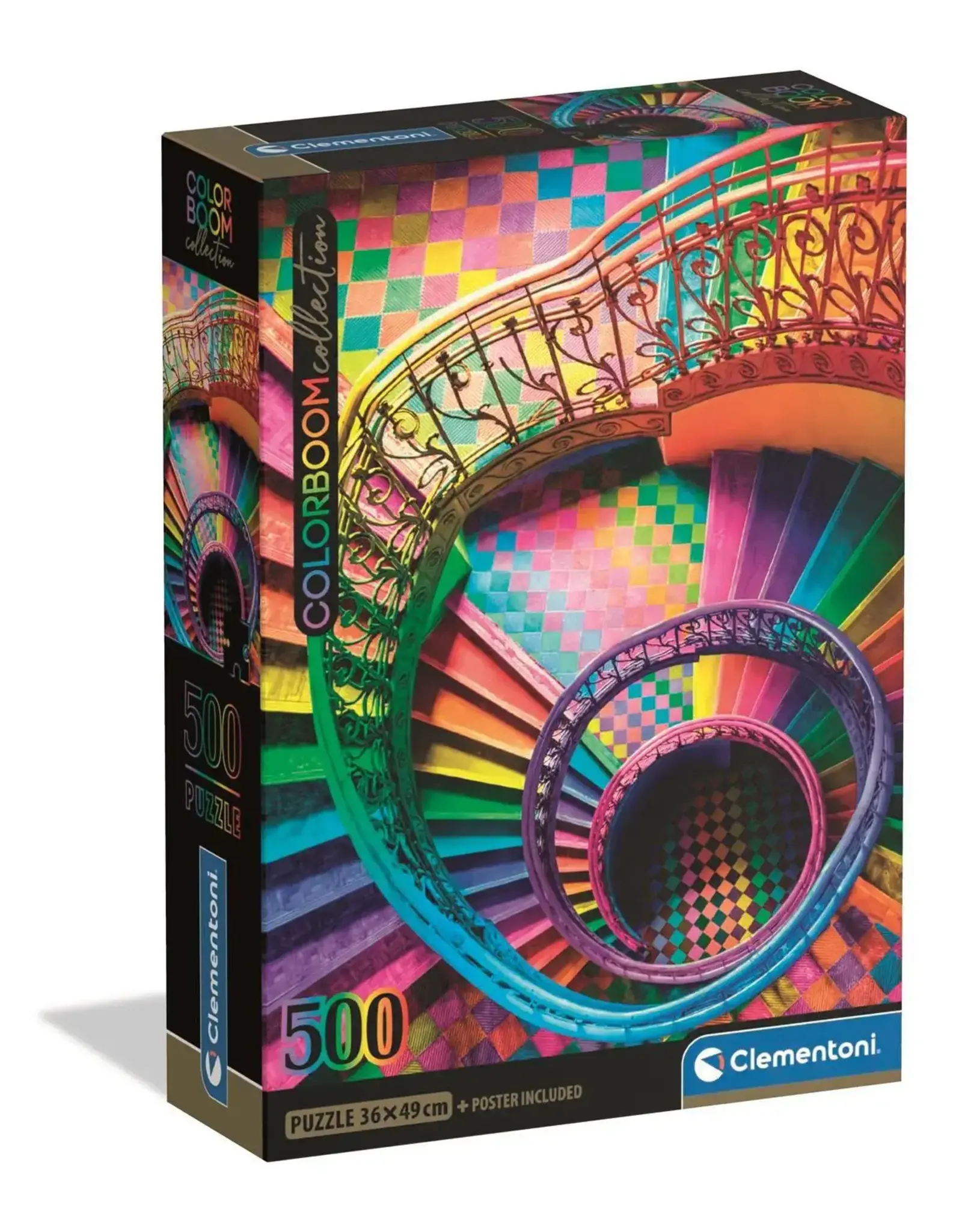 Clementoni Colorbloom: Stairs 500pc