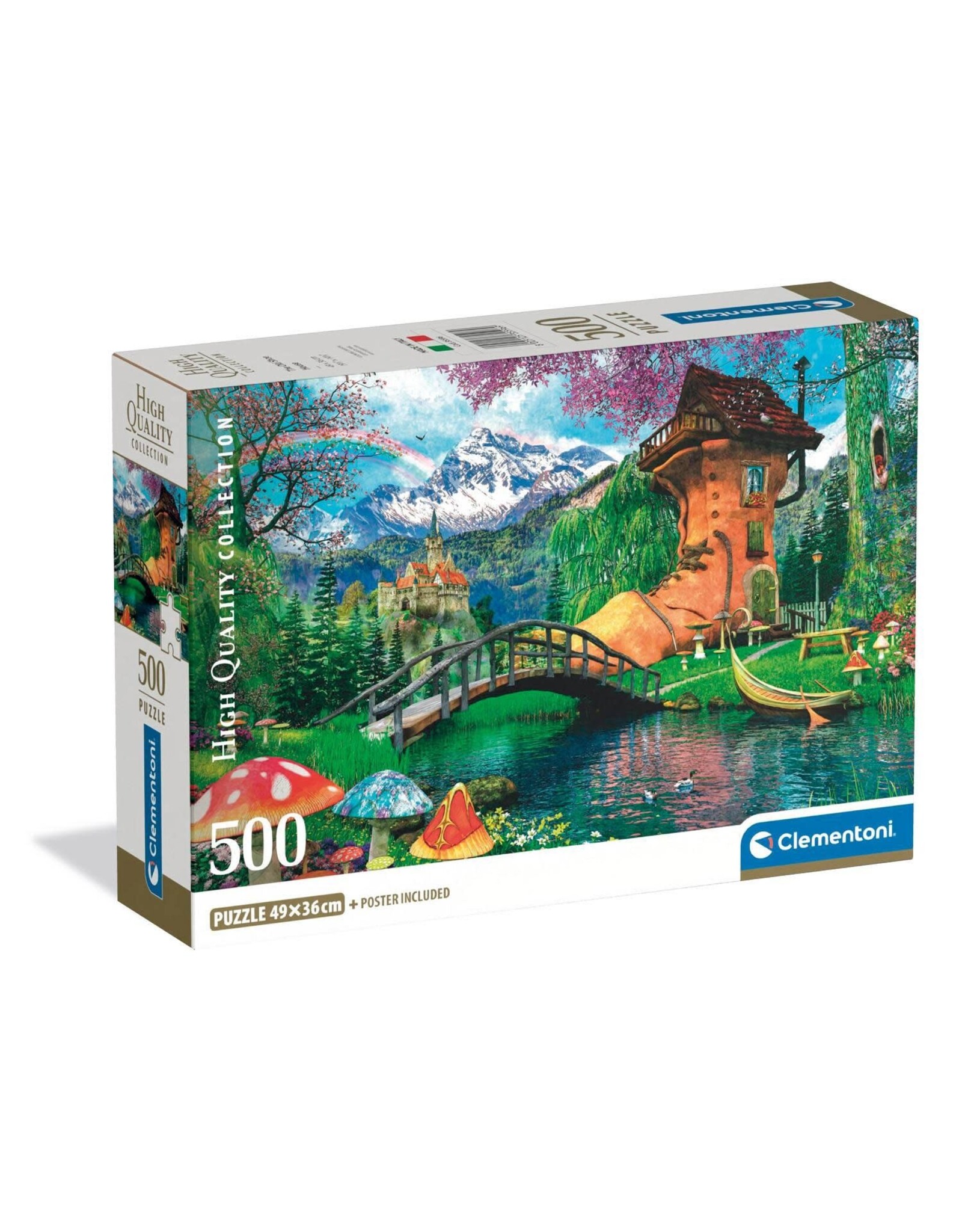 Clementoni The Old Shoe House 500pc