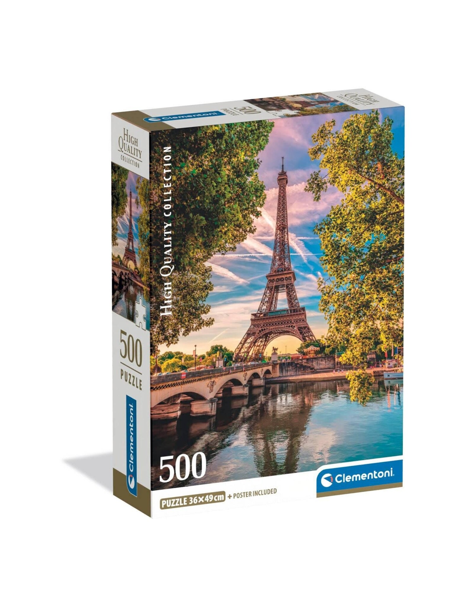Clementoni Along The Seine 500pc
