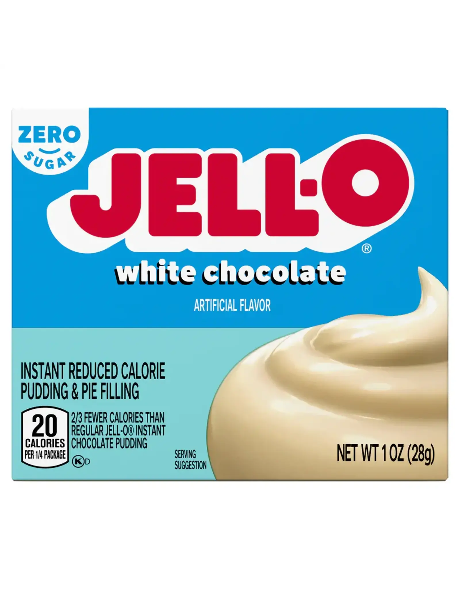 Sugar-Free Kraft Jell-O Instant Pudding - White Chocolate