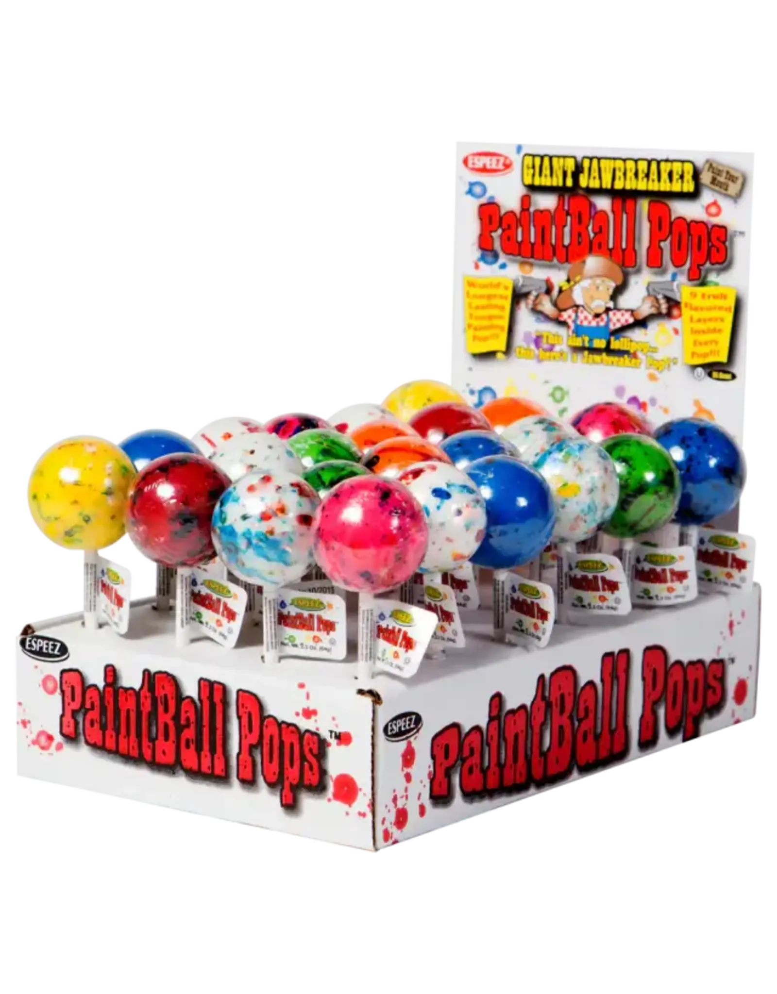 PaintBall Pop Giant Jawbreaker