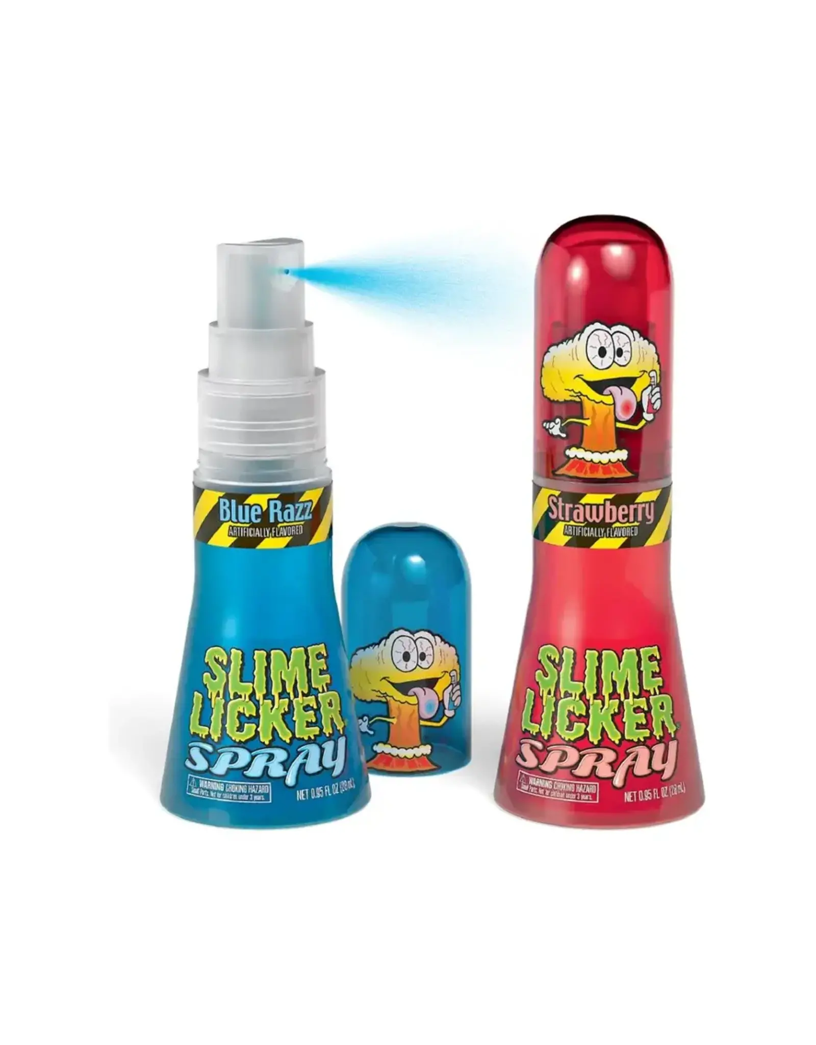 Toxic Waste Slime Licker Spray - Blue Razz & Strawberry