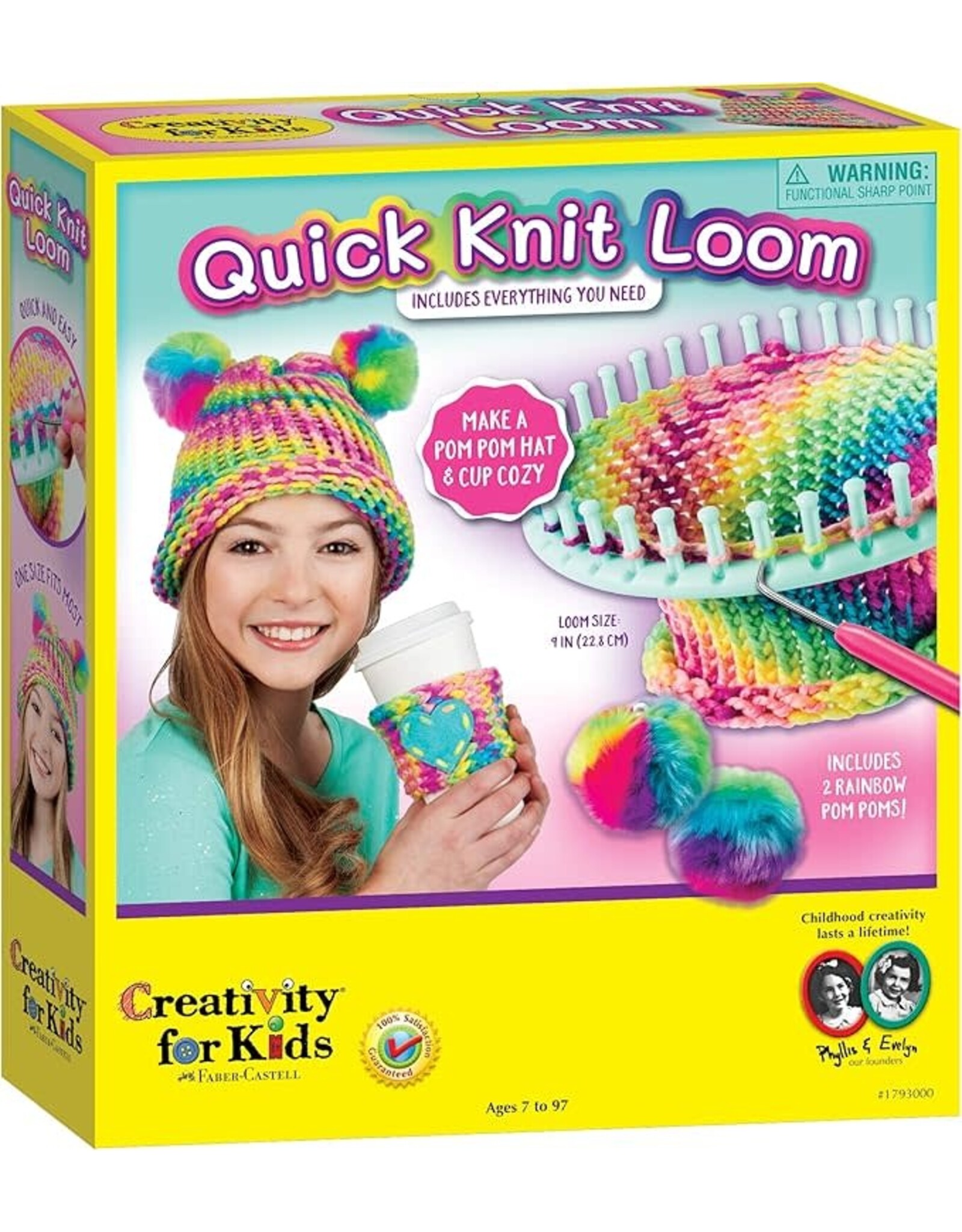 Creativity For Kids Quick Knit Loom Set