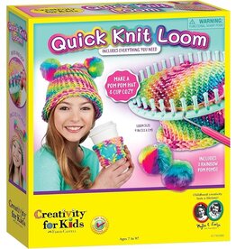 Creativity For Kids Quick Knit Loom Set