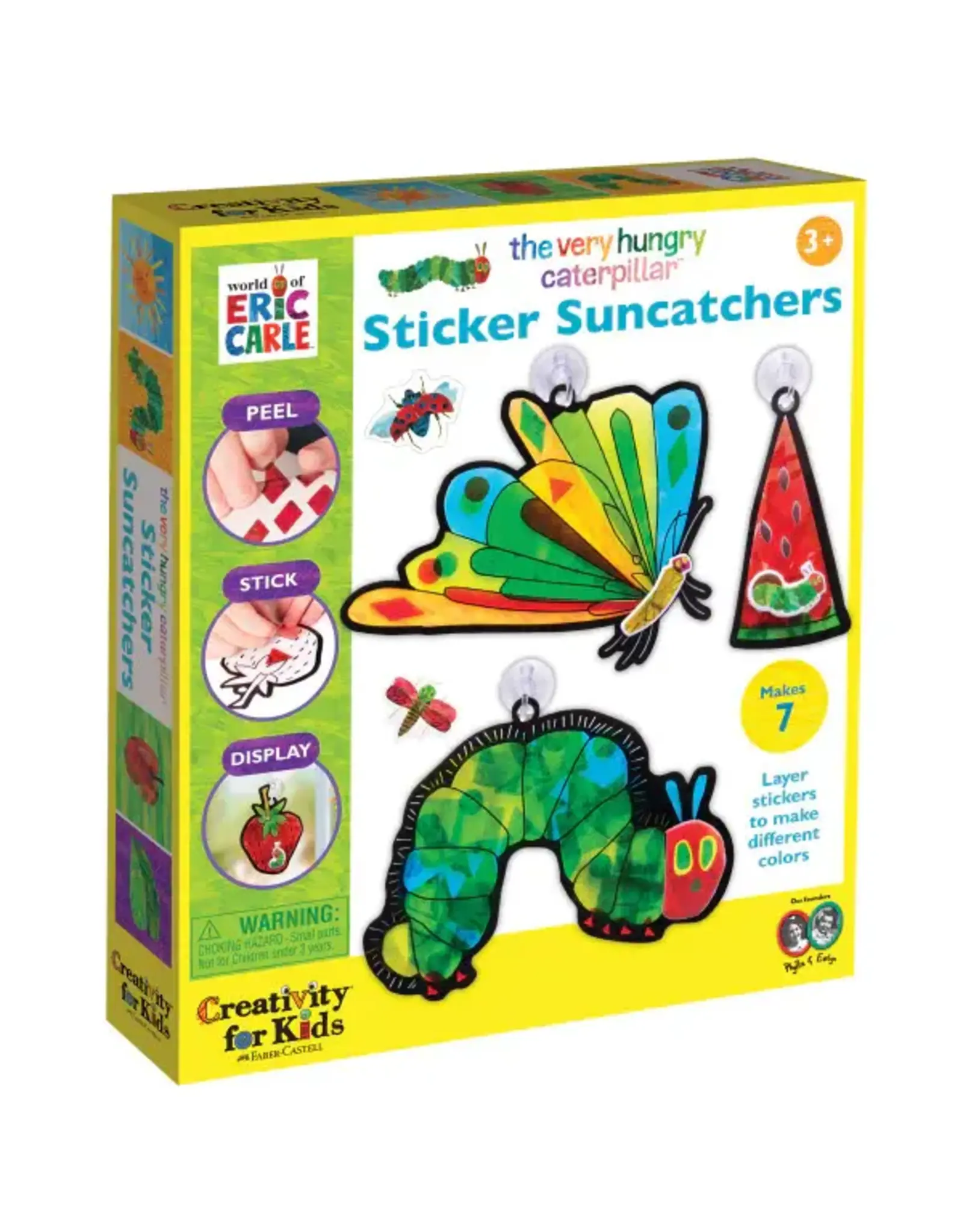 Creativity For Kids The Very Hungry Caterpillar Sticker Suncatchers