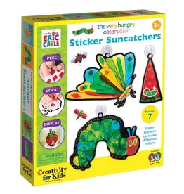 Creativity For Kids The Very Hungry Caterpillar Sticker Suncatchers