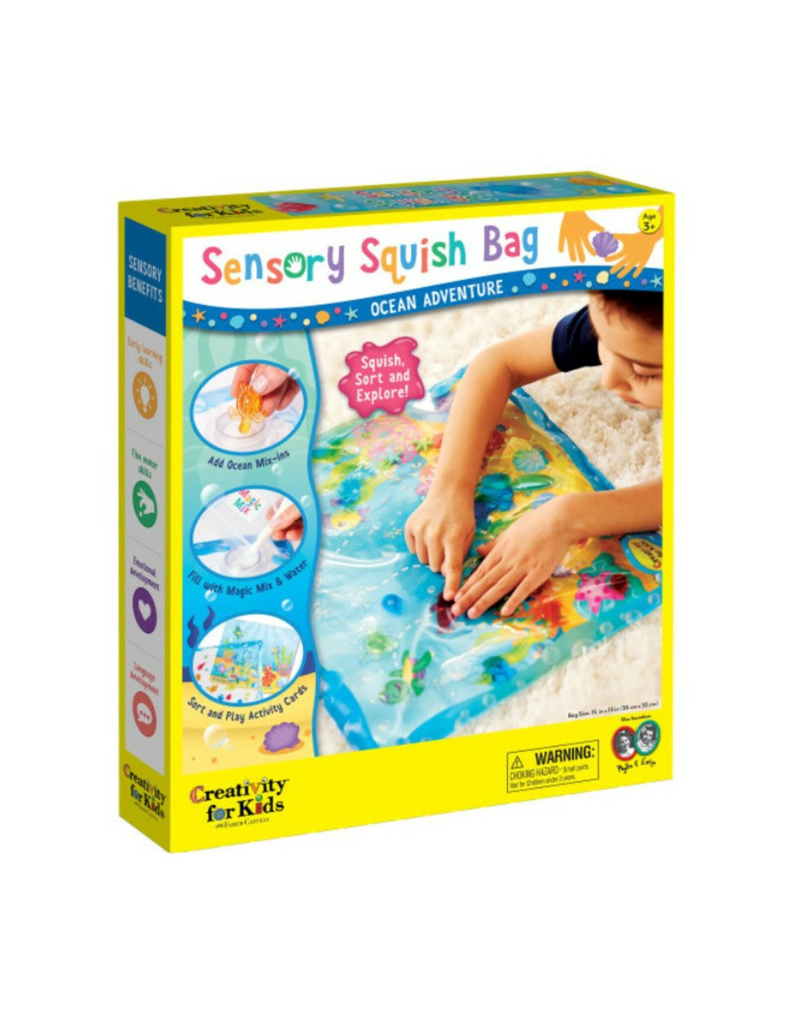 Creativity For Kids Sensory Squish Bag Ocean Adventure