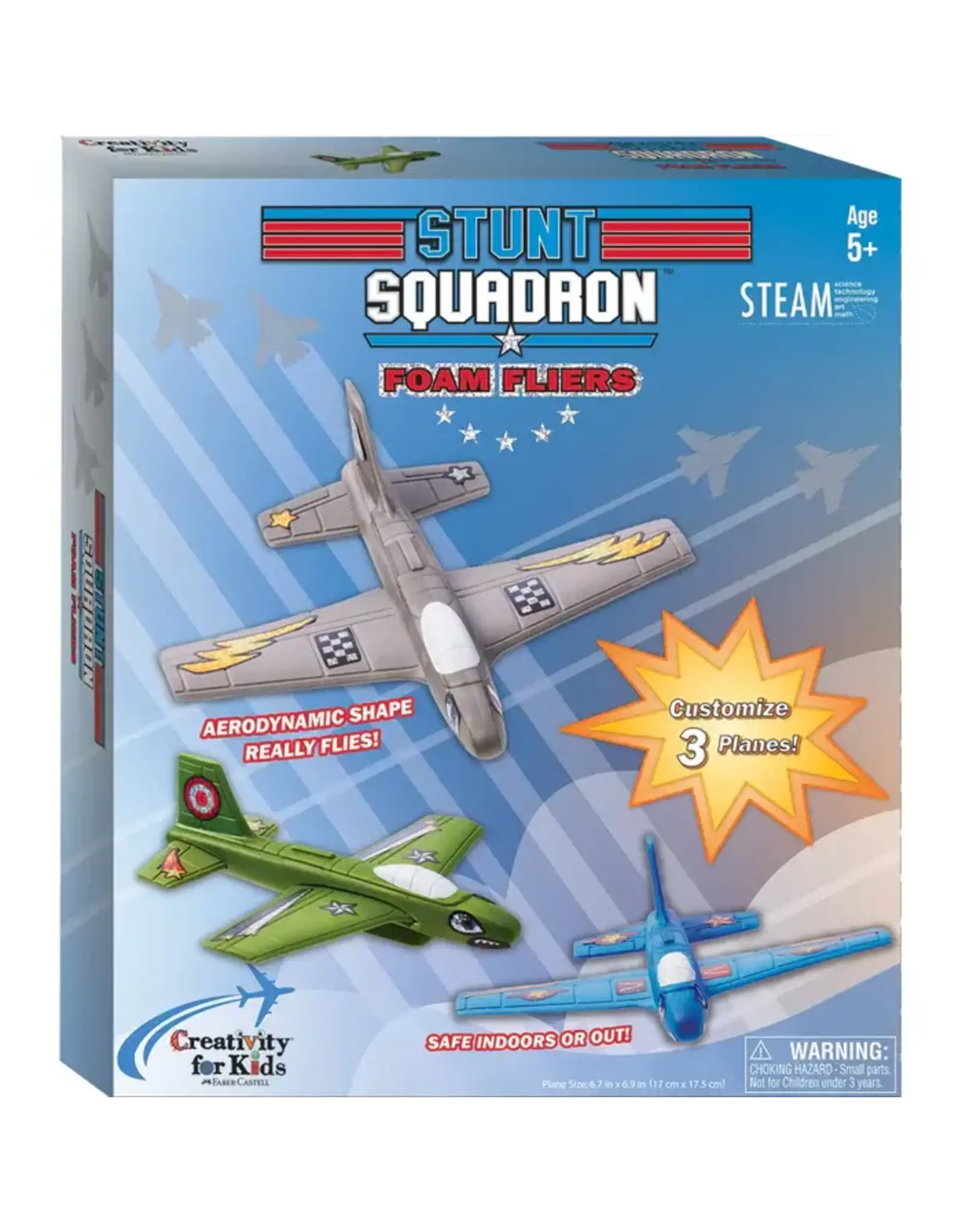 Creativity For Kids Stunt Squadron Foam Fliers