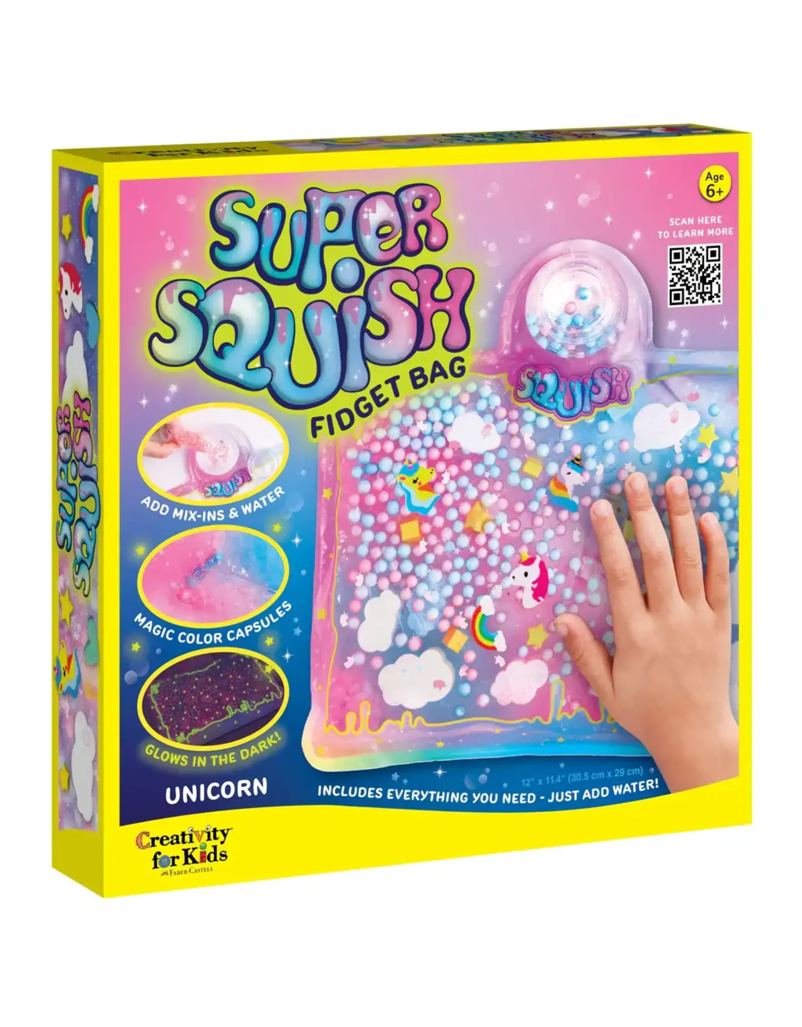 Creativity For Kids Super Squish Fidget Bag Unicorn