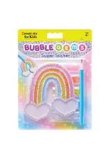 Creativity For Kids Bubble Gems Super Sticker: Rainbow