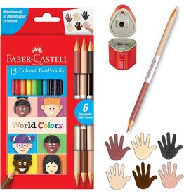 Faber Castell World Colors EcoPencils 15ct