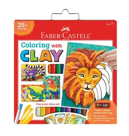 Faber Castell Coloring With Clay Kit