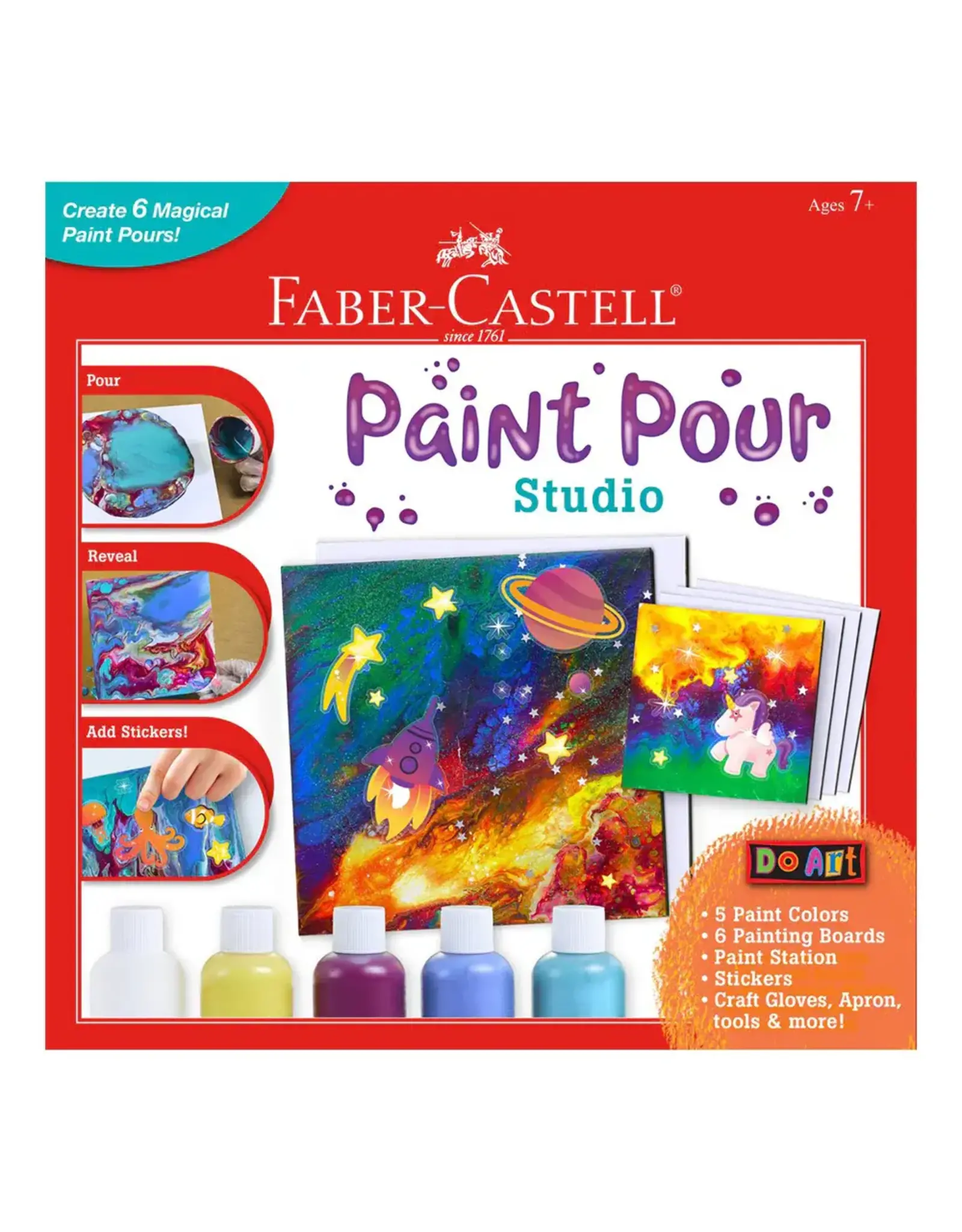 Faber Castell Paint Pour Studio Kit