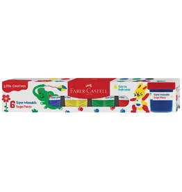 Faber Castell Little Creatives: 6 Washable Finger Paints