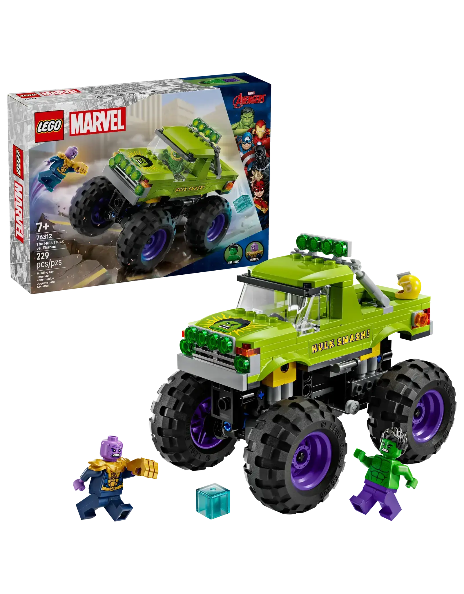 Lego The Hulk Truck Vs Thanos