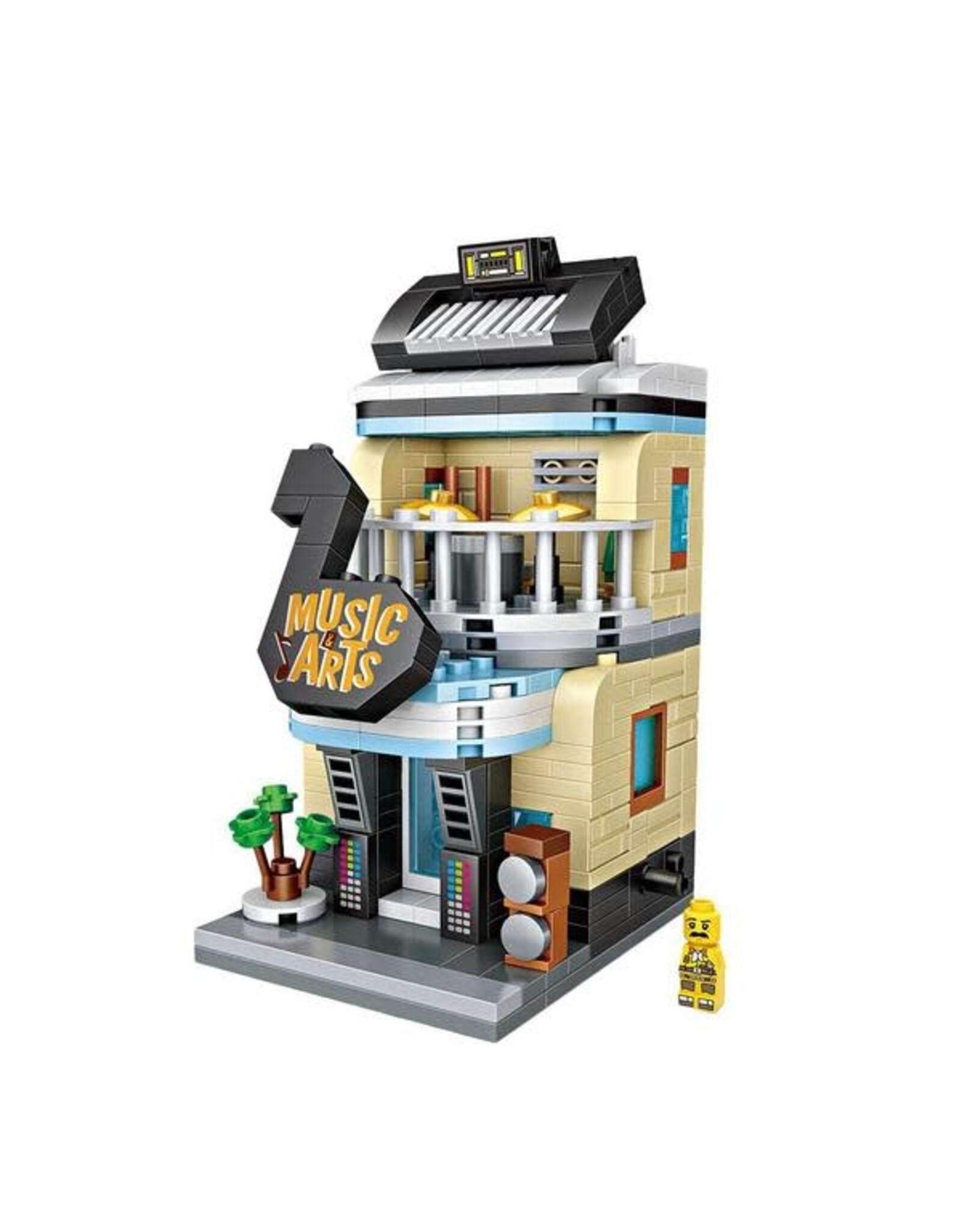 LOZ Music Store Mini Block Set