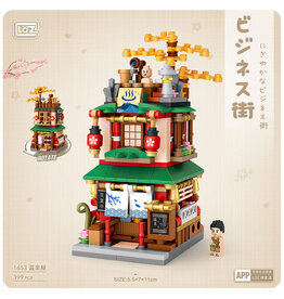 LOZ Hot Spring House Mini Block Set