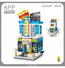 LOZ Movie Theatre Mini Block Set