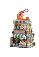LOZ Seafood Stall Mini Block Set